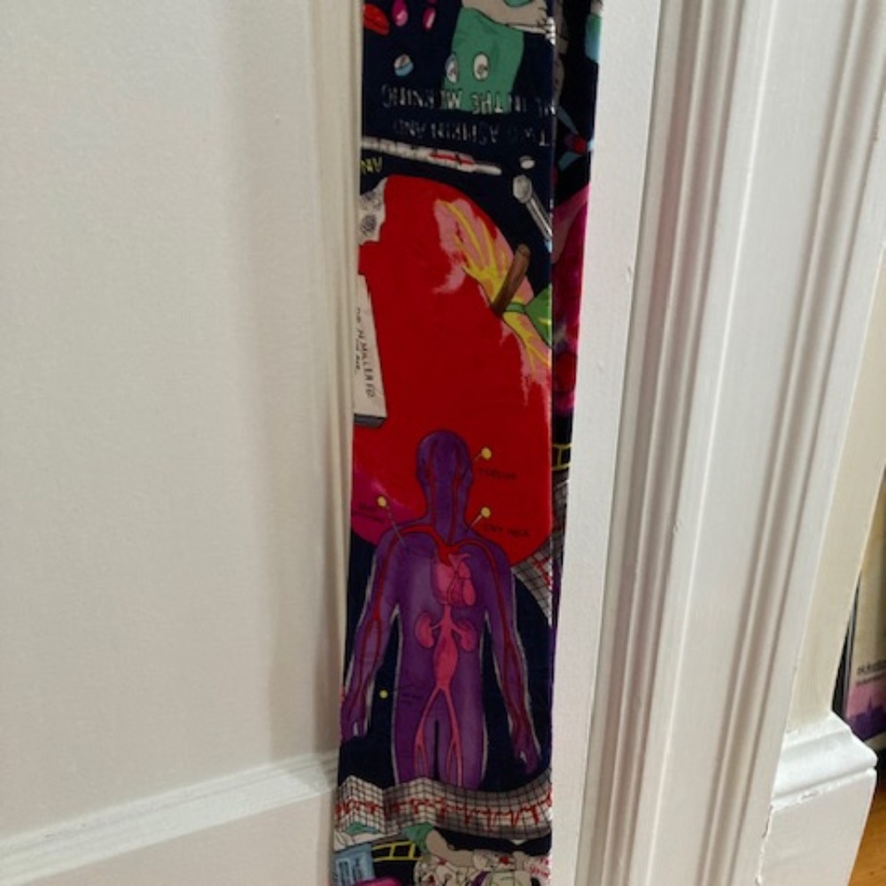 Nicole Miller Doctor Dr medicine neck tie